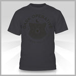 DARK OPERATIVE "Rocky Logo" Short Sleeve Unisex T-Shirt (Vintage Black)