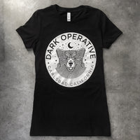 DARK OPERATIVE "Logo" Women's T-Shirt (Black)