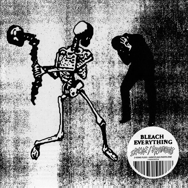BLEACH EVERYTHING "Savage/Steamboat" X-Ray Flexi + Wrestling Zine